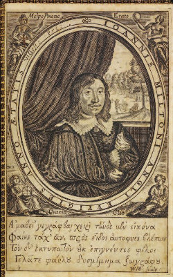 Portrait of John Milton