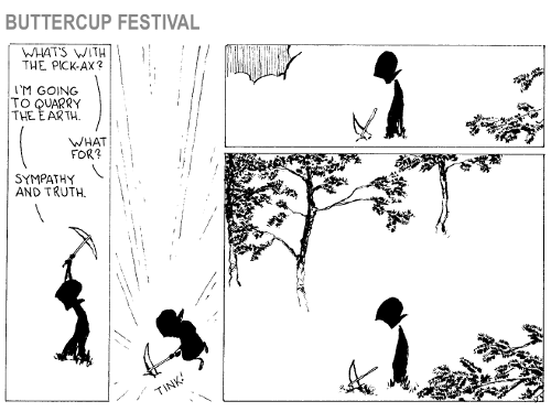 Buttercup Festival cartoon which appeared in PNR223