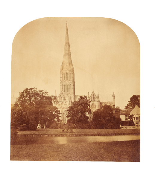 ‘View of Salisbury Cathedral’, by Roger Fenton, 1858.